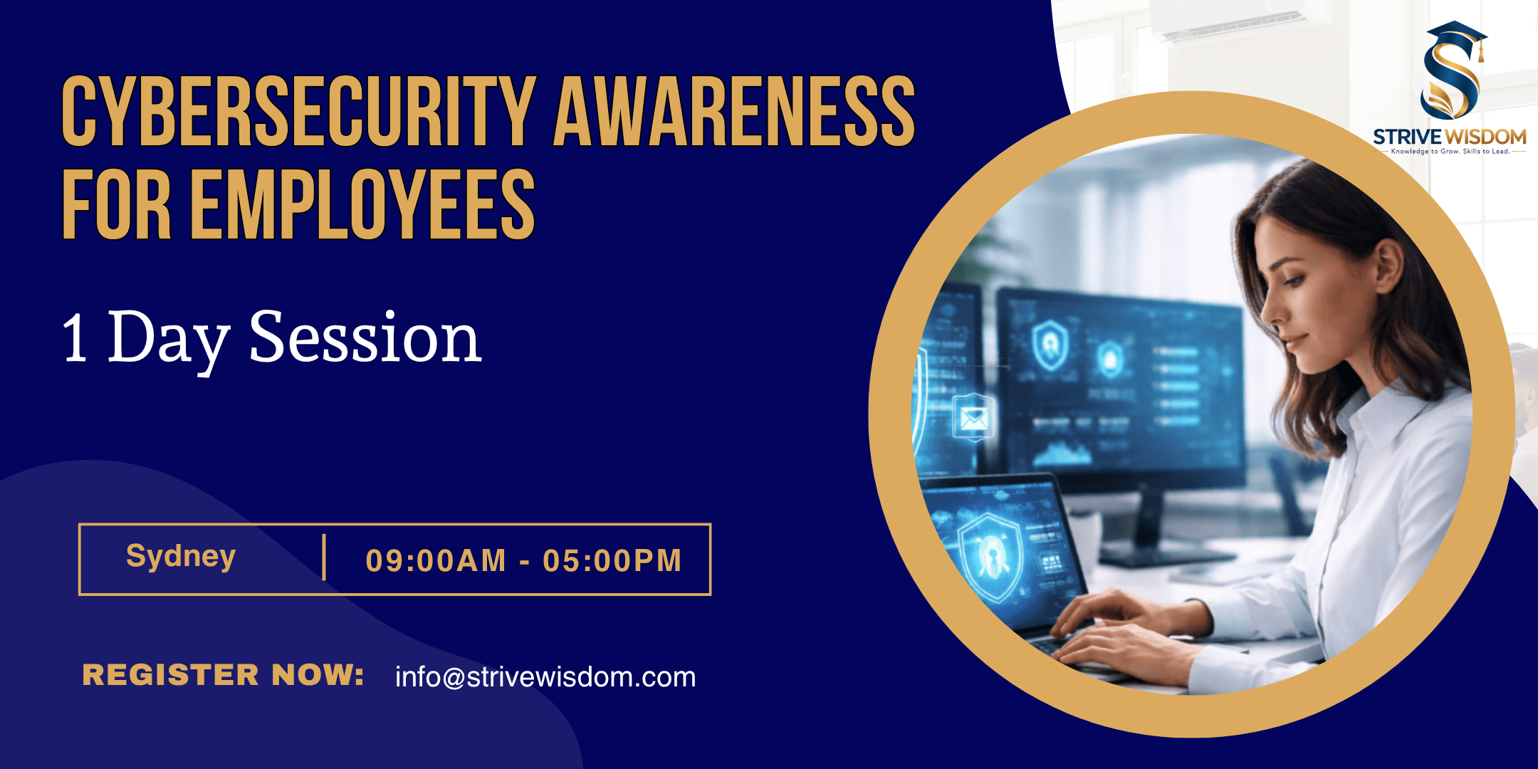 Cybersecurity Awareness for Employees - 1 Day Session in Sydney
