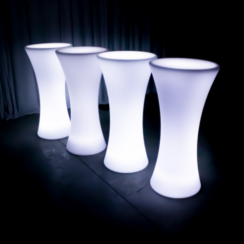 Illuminated High Bar Table – Ex-Hire