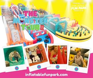 Inflatable obstacle course